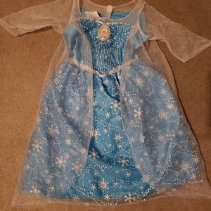 Disney's Frozen Elsa dress and heels